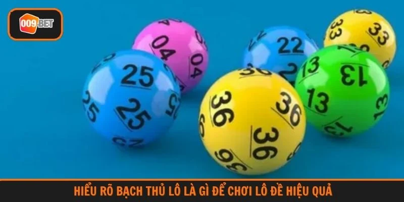 Hiểu rõ bạch thủ lô là gì để chơi lô đề hiệu quả